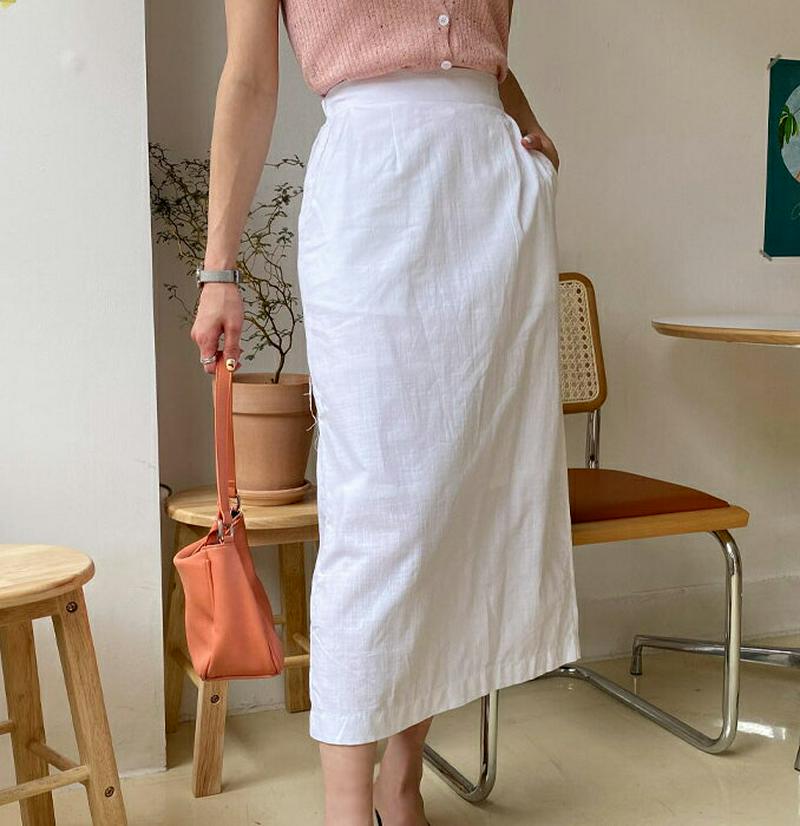 Hラインスカート・全3色・t56167 レディース【sk】【スカート ロング ロングスカート Hライン 単色 無地 シンプル カ