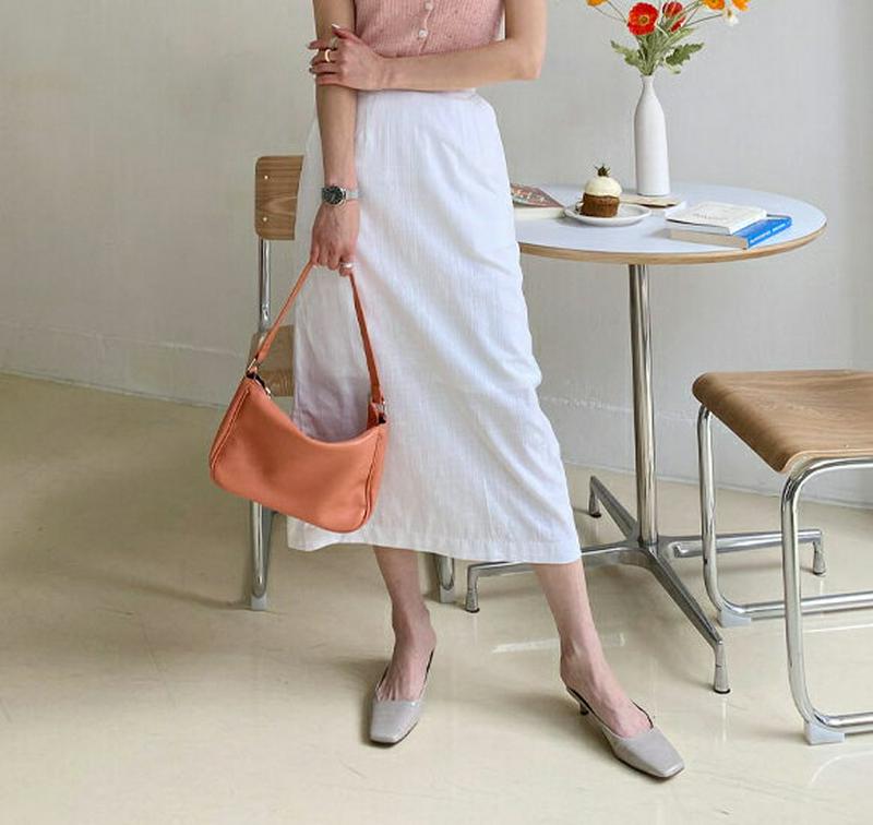 Hラインスカート・全3色・t56167 レディース【sk】【スカート ロング ロングスカート Hライン 単色 無地 シンプル カ