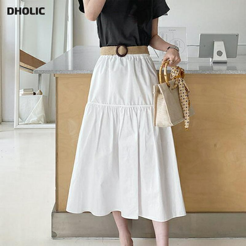 イージーギャザースカート・全3色・62390 レディース【sk】【スカート ロング ロングスカート ギャザー ウエストゴム 単色