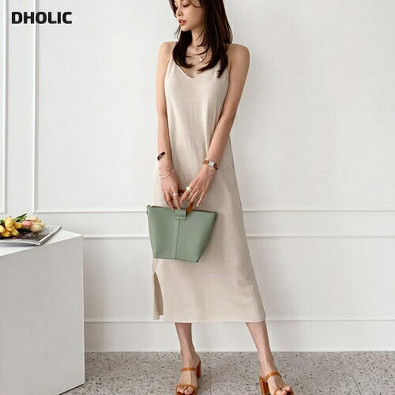 ニットスリーブレスワンピース・全3色・b62375 レディース【ops】【ワンピース ロング ロングワンピース スリーブレス ノ