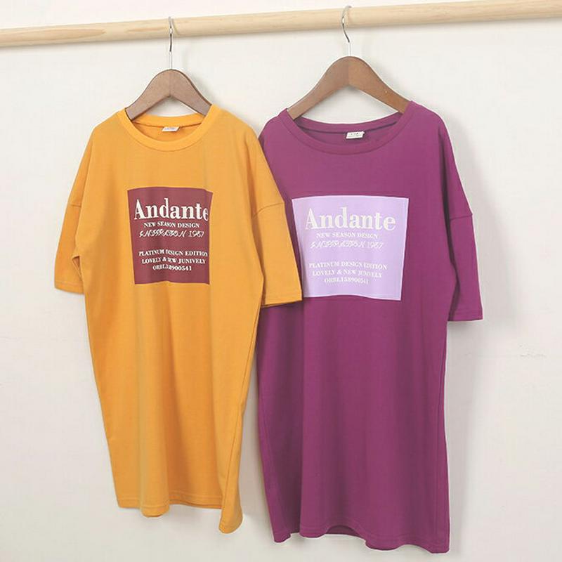 英字スクエアプリントTシャツ(パープル)・p001597 キッズ【9~17才】【tops】【トップス Tシャツ 半袖 ハーフスリ