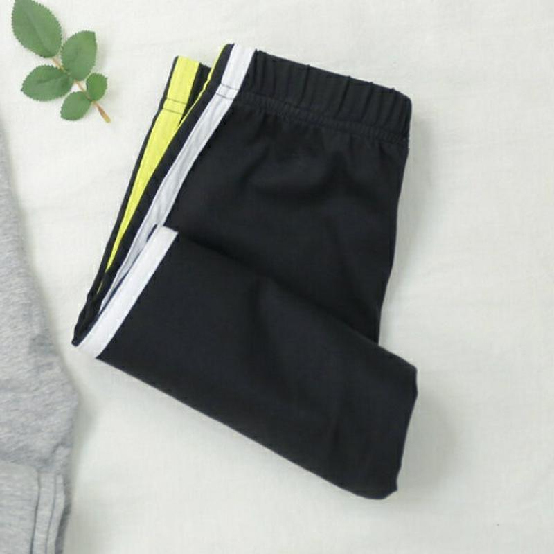 ミックスラインレギンス(ブラック)・p002054 キッズ【9~17才】【pt】【レギンス パンツ ズボン ボトムス ライン サ