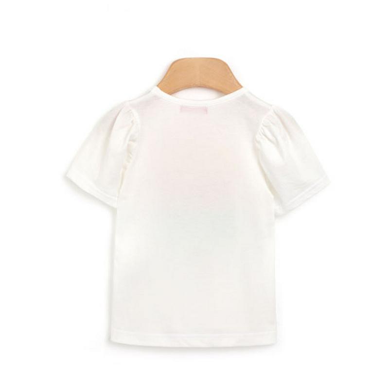 カラフルアイス半袖Tシャツ・p002268 キッズ【3~8才】【tops】【トップス Tシャツ アイス アイスクリーム カラフル ポップ 可愛い かわいい 女の子 子供 こども 子供服 こども服】【KIDS】