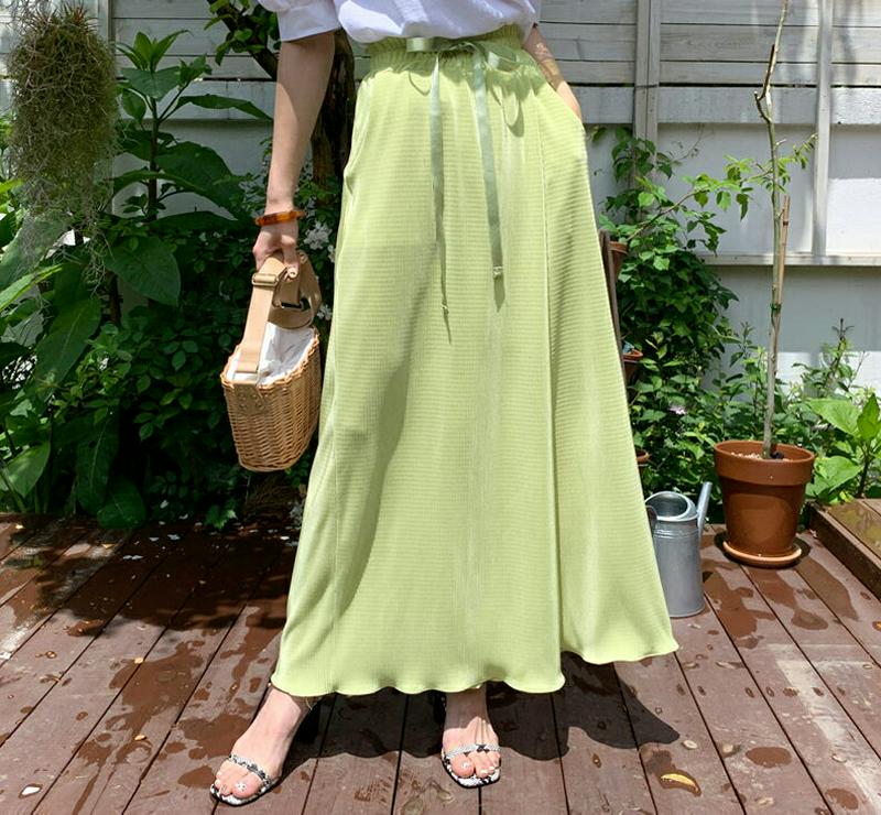 プリーツドロストパンツ・全4色・b56110 レディース【pt】【パンツ ロングパンツ ズボン ボトムス ドロスト プリーツ プ