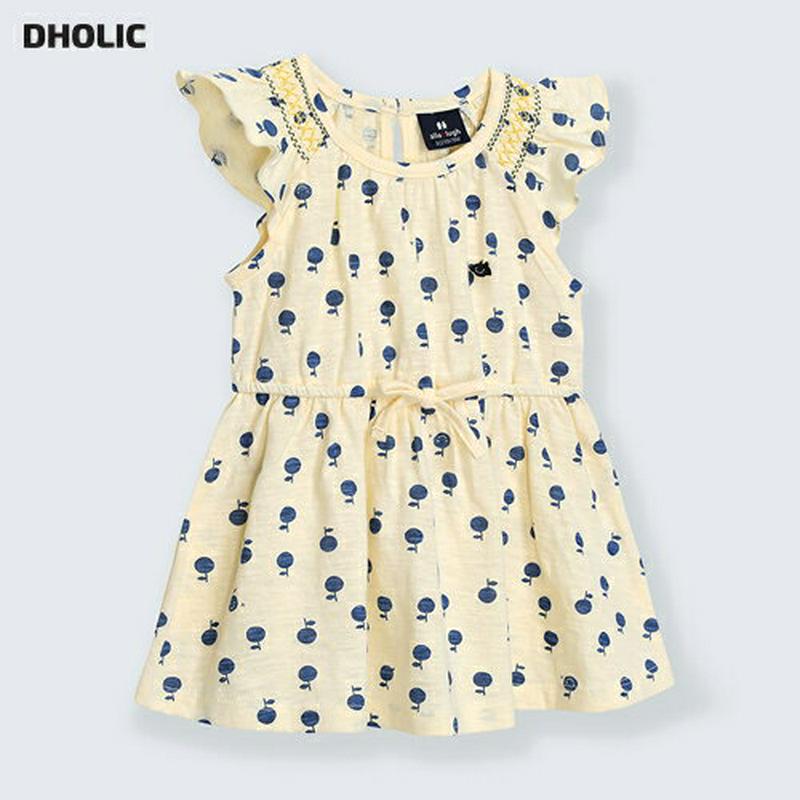 フレアショートスリーブリボンワンピース・p002217 キッズ【3~8才】【ops】【ワンピース ミニワンピース ショート丈 ス