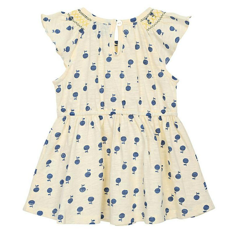 フレアショートスリーブリボンワンピース・p002217 キッズ【3~8才】【ops】【ワンピース ミニワンピース ショート丈 ス