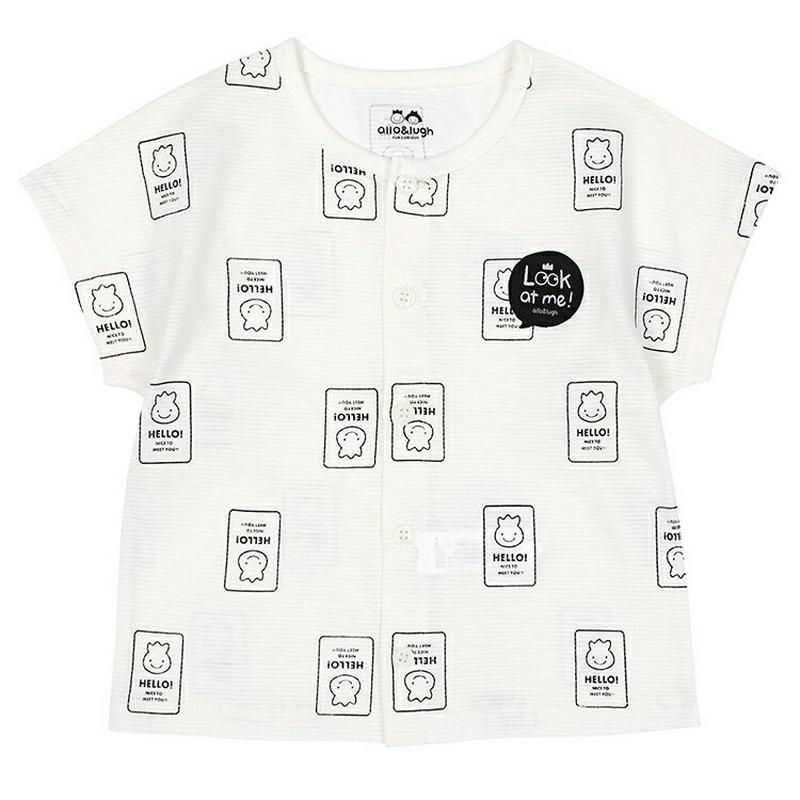 キャラクターTシャツ&ボーダーパンツSET・p002189 キッズ【3~8才】【set】【セット トップス Tシャツ 半袖 ショ
