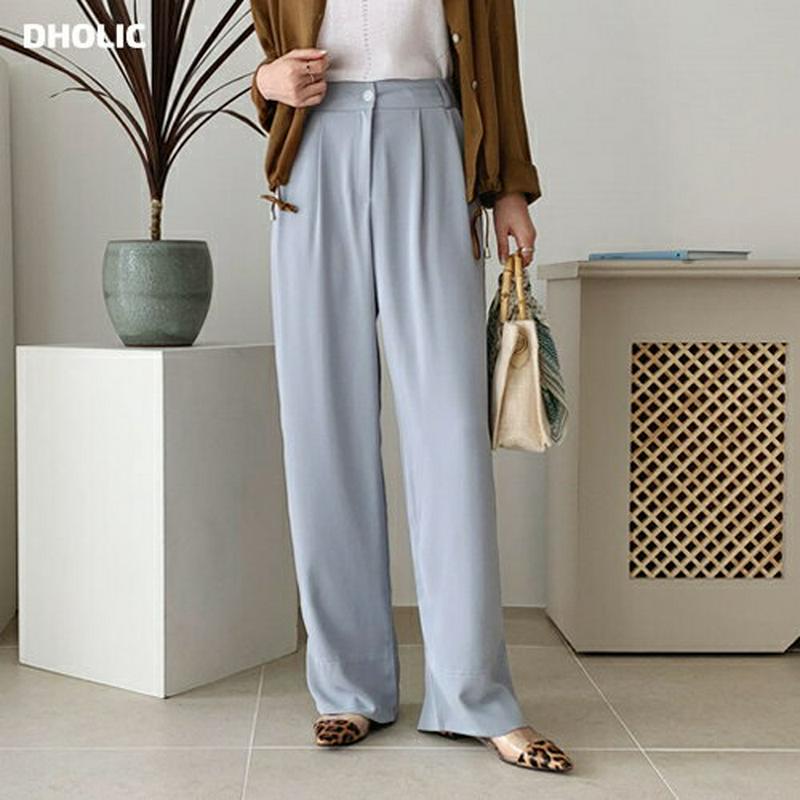 ステッチワイドスラックス・全2色・t62323 レディース 【pt】【ボトムス パンツ ロング ロングパンツ ワイド スラックス
