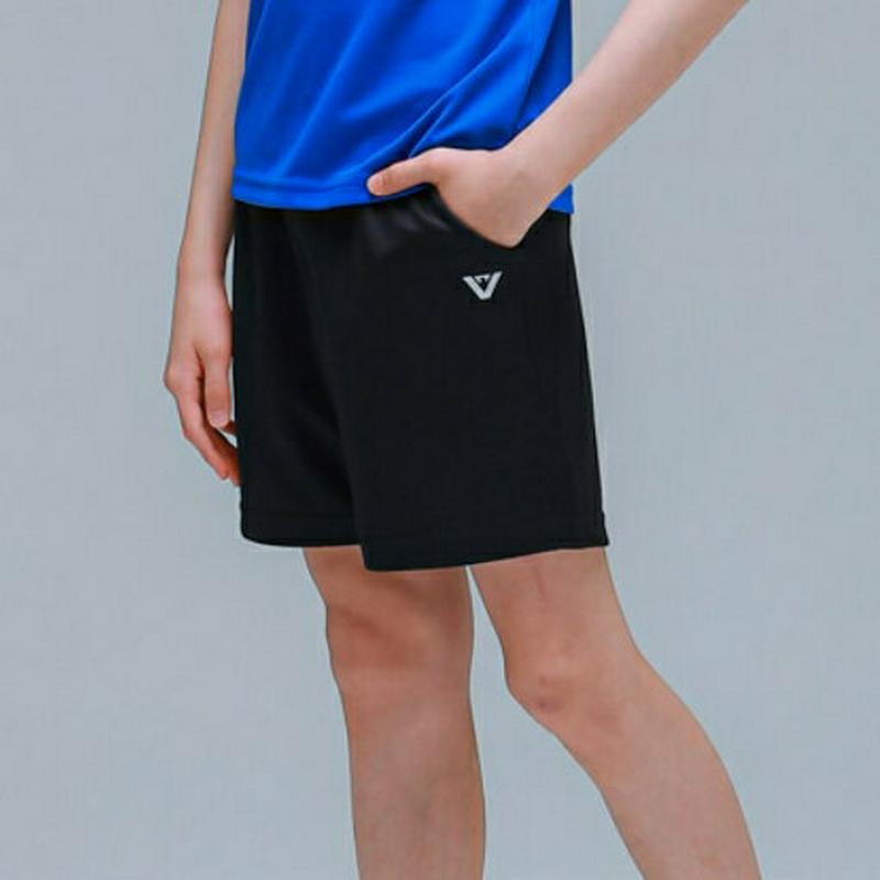 RP01シンプル4分丈パンツ(ブラック)・p001803 キッズ【9~17才】【pt】【パンツ ショートパンツ 短パン ズボン 