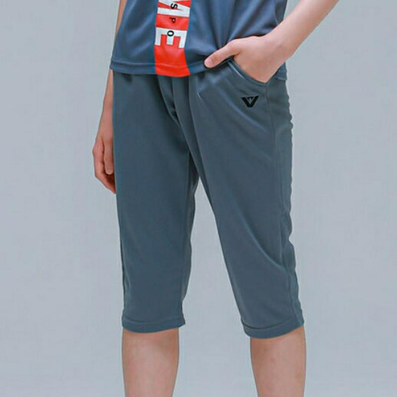 RP05シンプル7分丈パンツ(チャコール)・p001799 キッズ【9~17才】【pt】【パンツ ズボン ボトムス 7分丈 七分