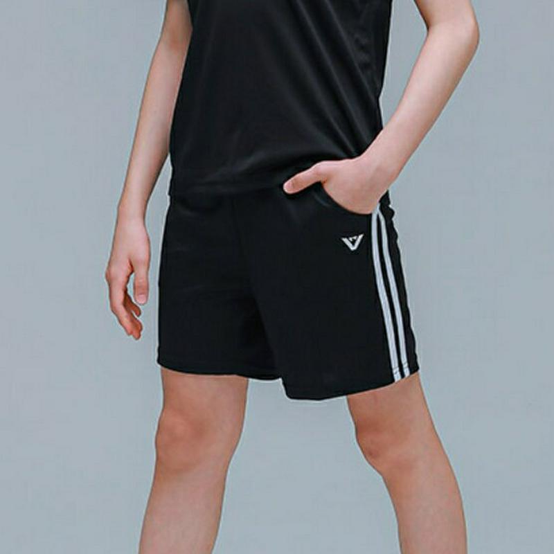 ダブルライン4分丈パンツ・p001904 キッズ【9~17才】【pt】【パンツ ショートパンツ 短パン サイドライン ラインパン