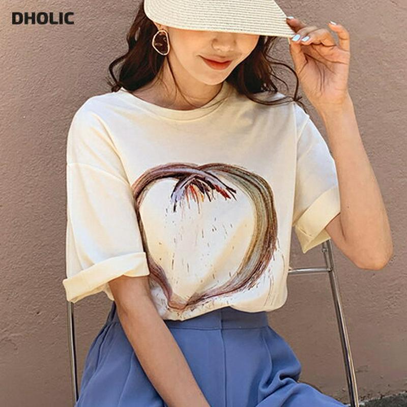 ユニークプリントTシャツ・全3色・b59344 レディース【tops】【トップス Tシャツ 半袖 ハーフスリーブ ユニーク カジ