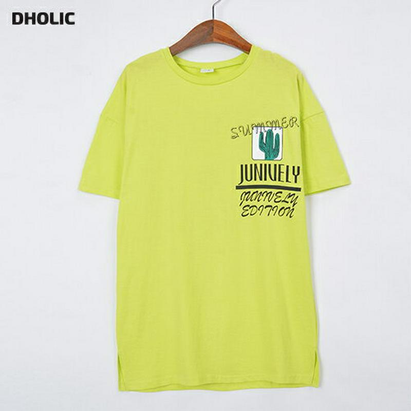 CactusロゴTシャツ(ライム)・p001601 キッズ【9~17才】【tops】【トップス Tシャツ 半袖 ハーフスリーブ 