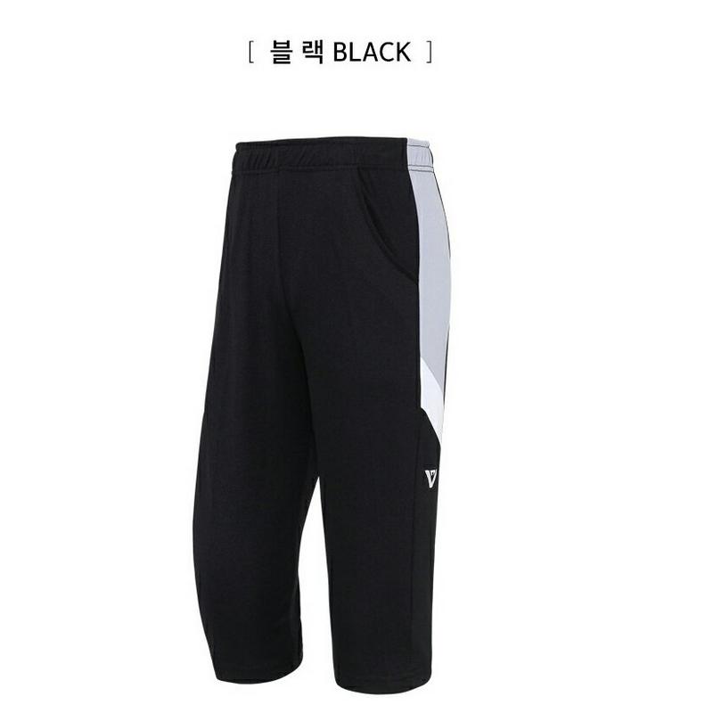 NP02クロップド配色パンツ(ブラック)・p001708 キッズ【9~17才】【pt】【パンツ 半ズボン ズボン ボトムス ハー