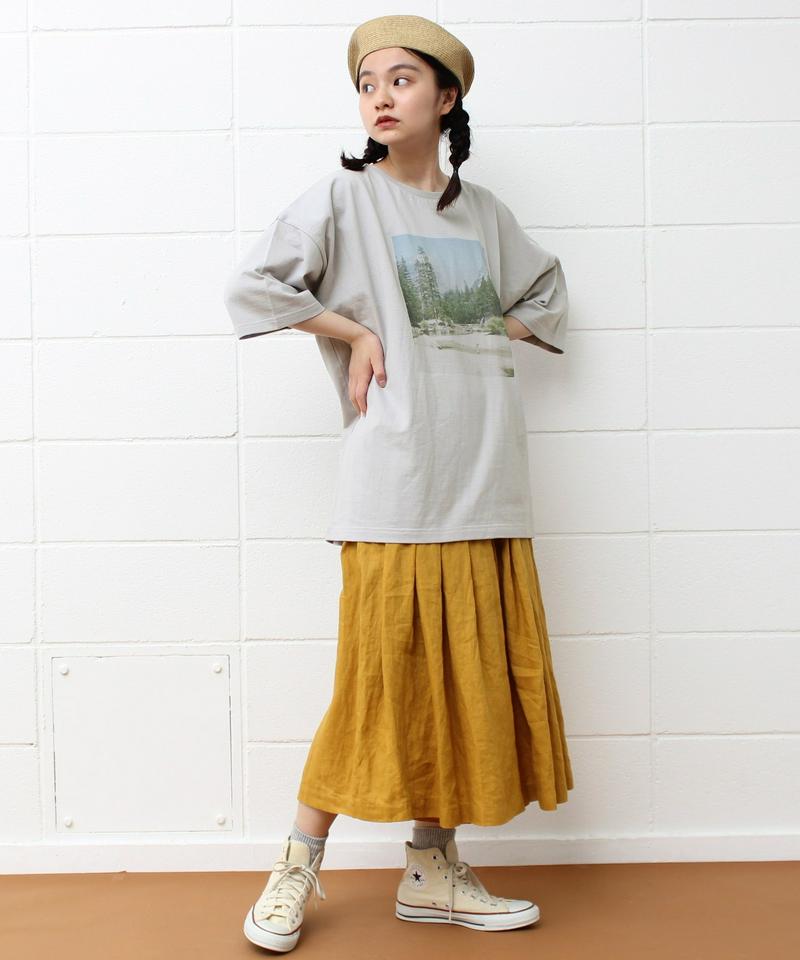 mat フォトプリントビッグTシャツ*yosemite（mat quotidien）