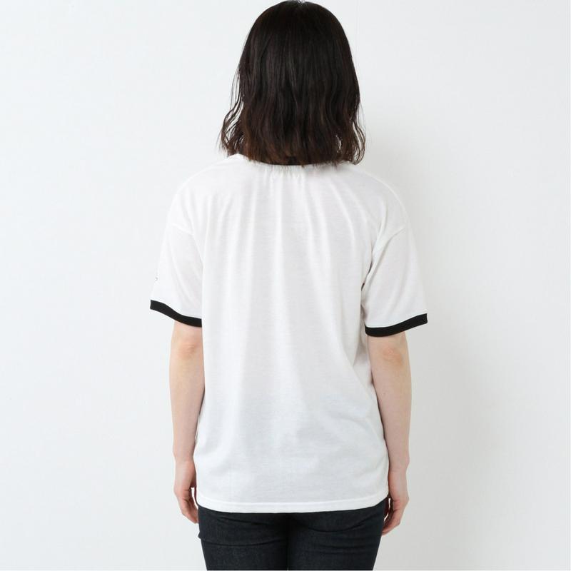半袖リンガーＢＩＧ－Ｔシャツ【Ｍ～３Ｌ】「ミッキーマウス」（ディズニー）