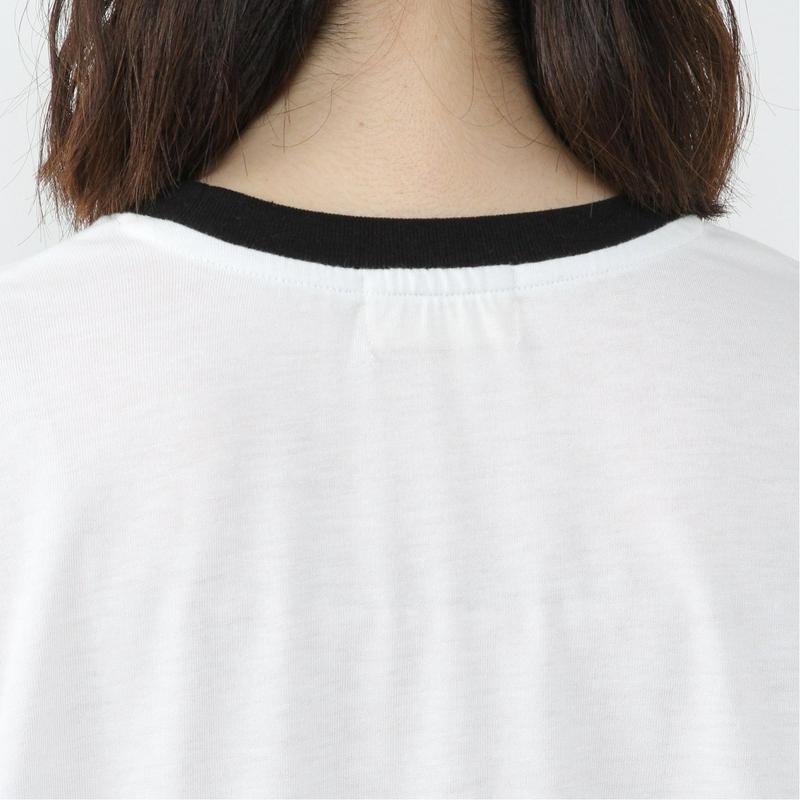 半袖リンガーＢＩＧ－Ｔシャツ【Ｍ～３Ｌ】「ミッキーマウス」（ディズニー）