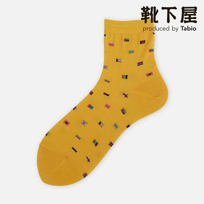 【あす楽】【Tabio】 国旗柄ショートソックス / 靴下屋 靴下 タビオ くつ下 ショート レディース 日本製