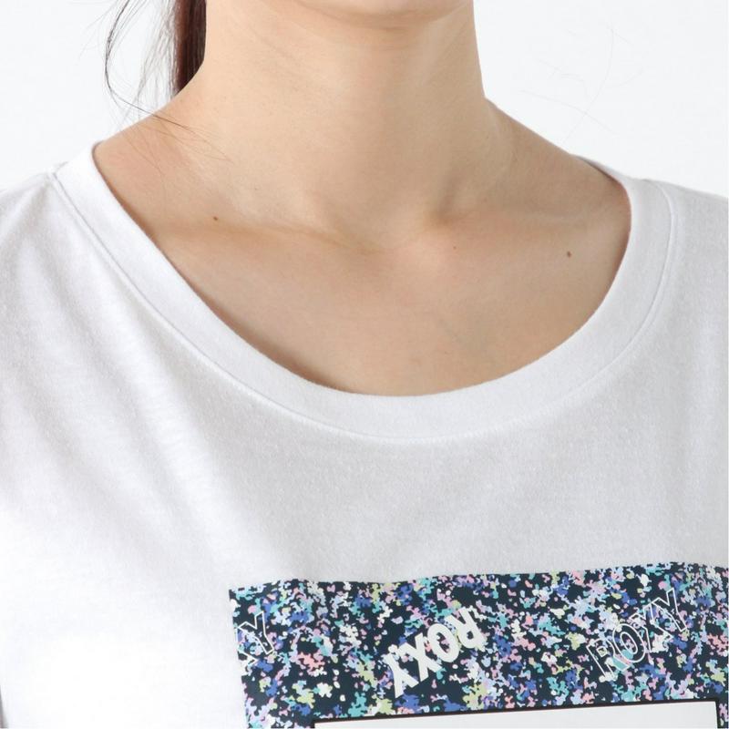 【吸汗速乾】ＵＶカット裾結びプリントＴシャツ