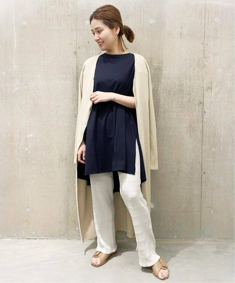 《追加》【NEU】シルキーコットンノースリーブポンチョTシャツ◆2（JOURNAL STANDARD）