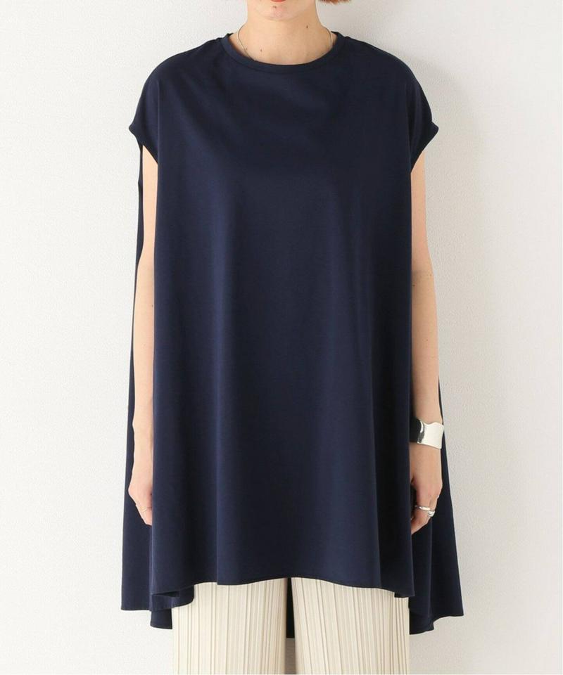《追加》【NEU】シルキーコットンノースリーブポンチョTシャツ◆2（JOURNAL STANDARD）