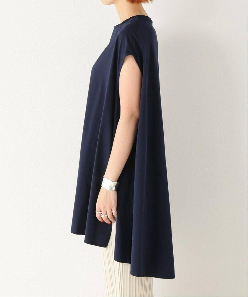 《追加》【NEU】シルキーコットンノースリーブポンチョTシャツ◆2（JOURNAL STANDARD）