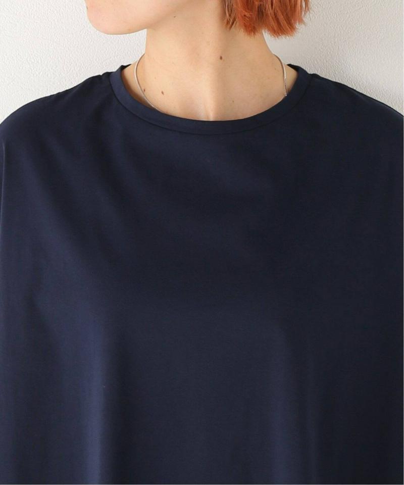 《追加》【NEU】シルキーコットンノースリーブポンチョTシャツ◆2（JOURNAL STANDARD）