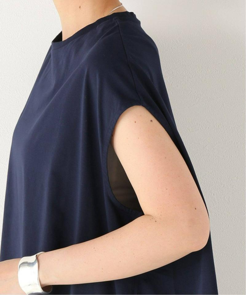 《追加》【NEU】シルキーコットンノースリーブポンチョTシャツ◆2（JOURNAL STANDARD）