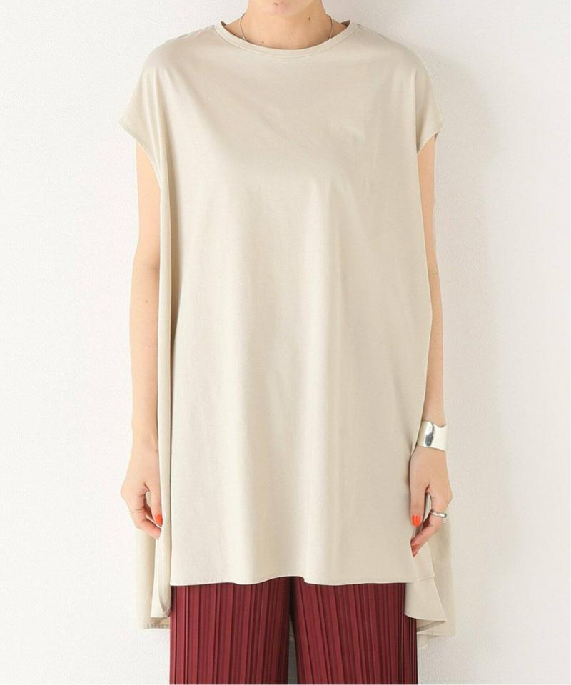 《追加》【NEU】シルキーコットンノースリーブポンチョTシャツ◆2（JOURNAL STANDARD）