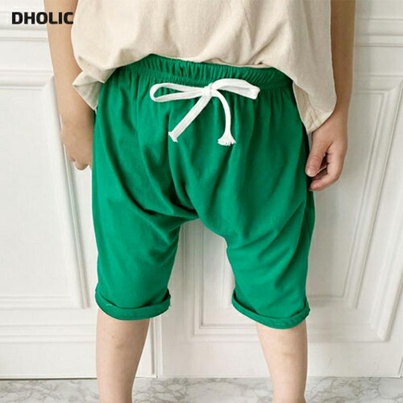 カラーコットンハーフパンツ p001505 キッズ 【3~8才】【pt】【韓国 ファッション ボトムス パンツ ショート ハーフ 膝上 ウエストゴム 無地 ワンマイルウェア プチプラ 半ズボン コットン100 子供 子供服 小学生 ジュニア 夏】【KIDS】