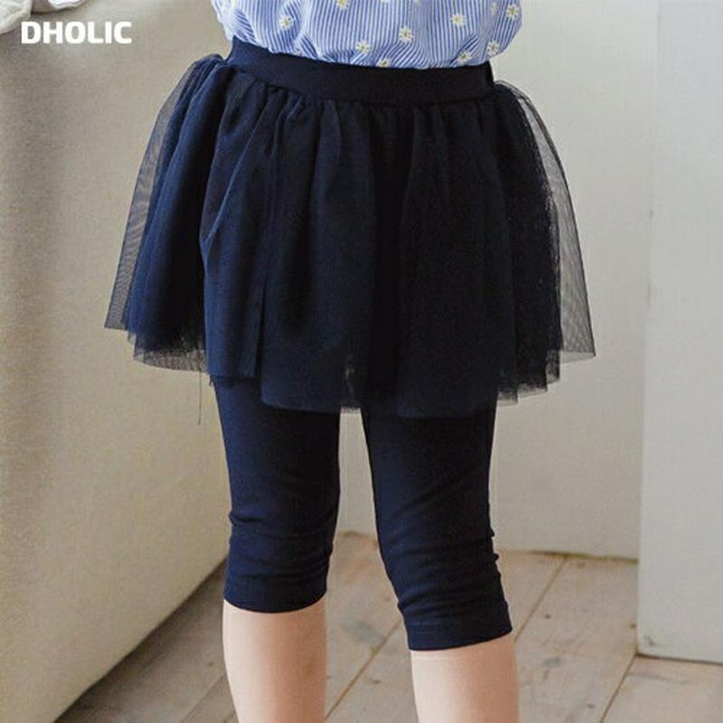 チュールスカートレギンス(ネイビー)・p002344 キッズ【3~8才】【pt】【スカートレギンス スカート レギンス チュール