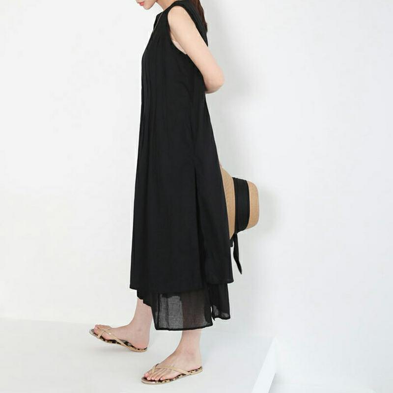 タックフレアワンピース・全2色・b62464 レディース【ops】【ワンピース ロング ロングワンピース タック フレア フレア