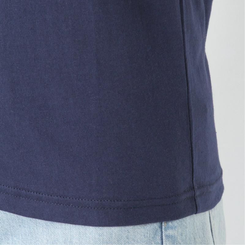 ライオン刺繍ＶネックＴシャツ【Ｍ～ＬＬ】（ジョルダーノ/GIORDANO）