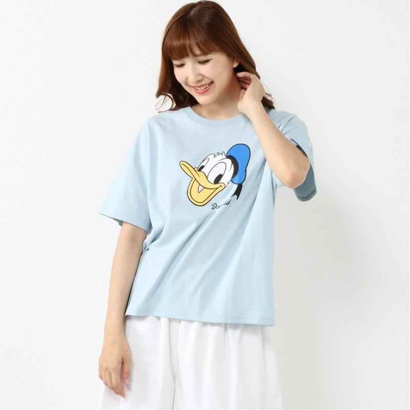 半袖プリントワイドＴシャツ（選べるキャラクター）（ディズニー）