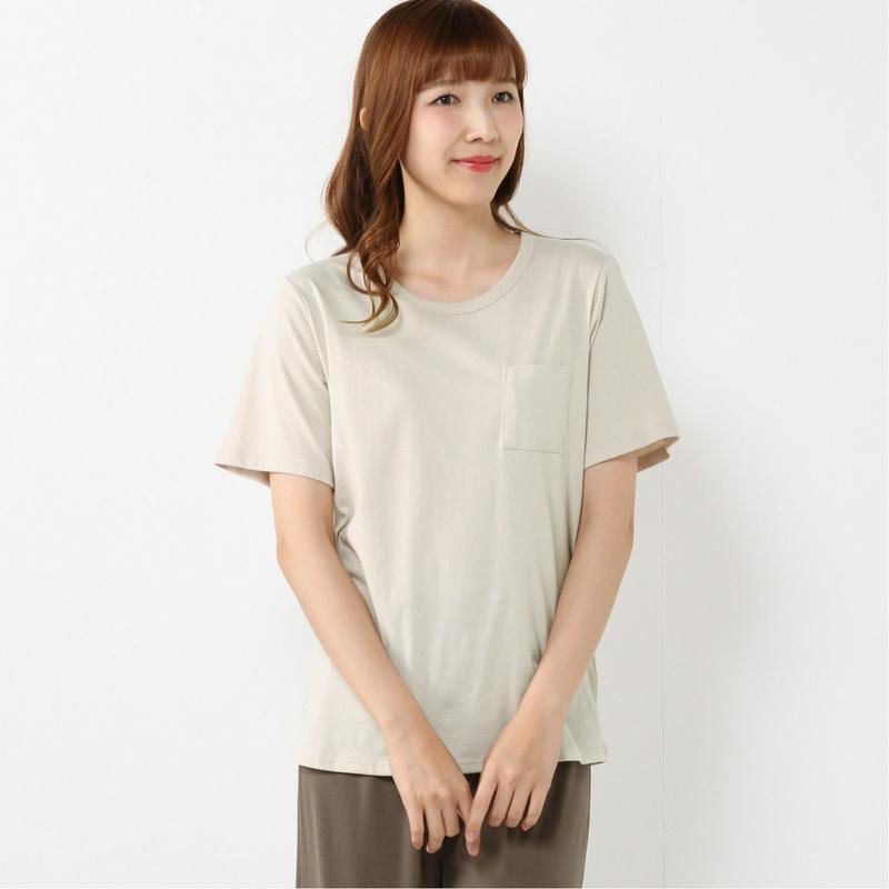 汗染み防止・抗菌防臭◎夏の綿１００％半袖Ｔシャツ
