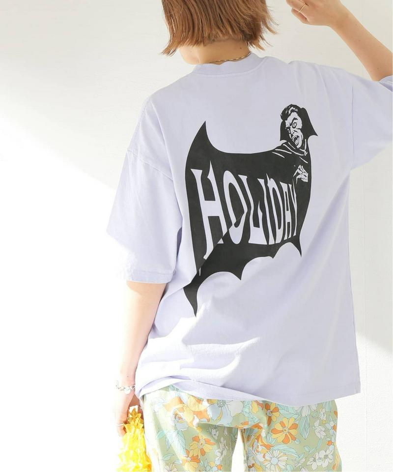 【HOLIDAY/ホリデイ】SUPER FINE DRY POCKET T：カットソー