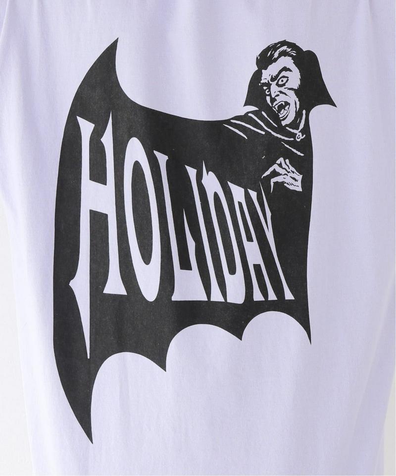 【HOLIDAY/ホリデイ】SUPER FINE DRY POCKET T：カットソー
