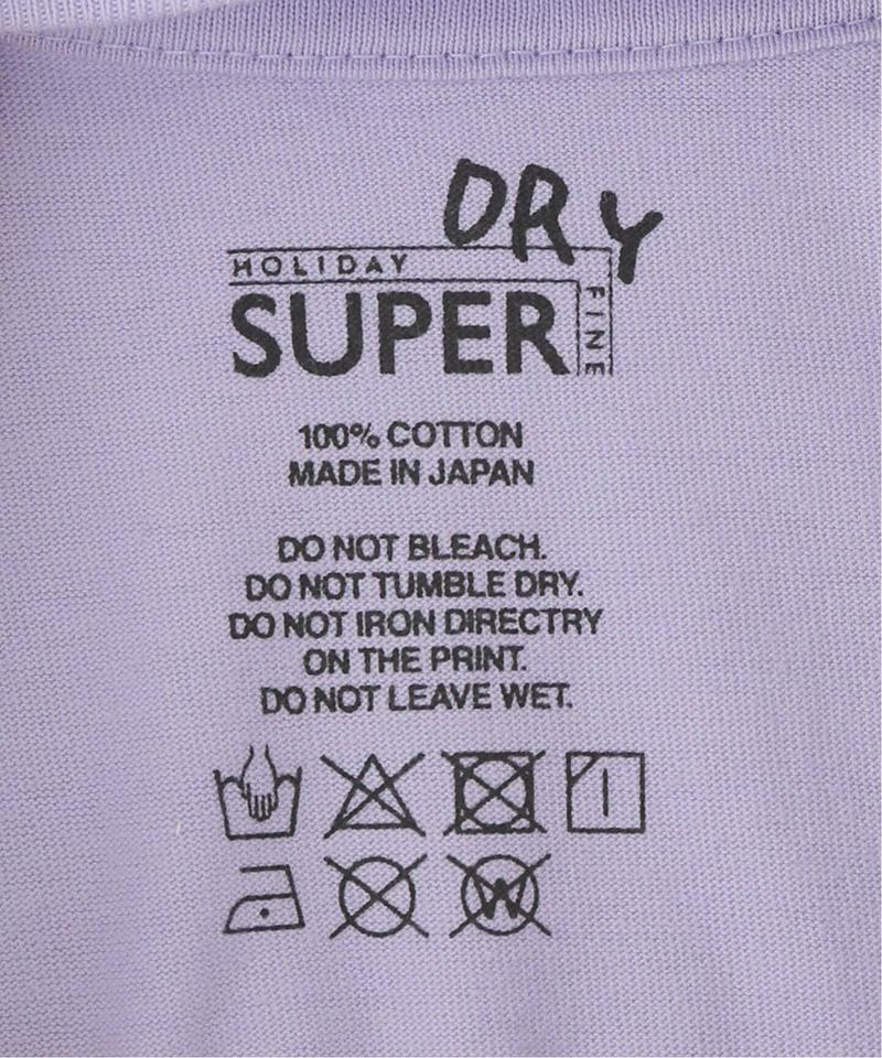 【HOLIDAY/ホリデイ】SUPER FINE DRY POCKET T：カットソー