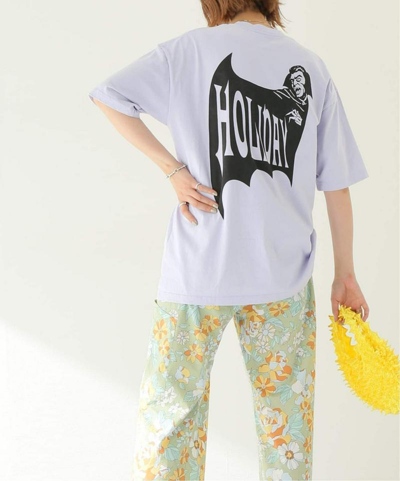 【HOLIDAY/ホリデイ】SUPER FINE DRY POCKET T：カットソー