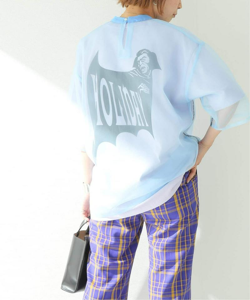 【HOLIDAY/ホリデイ】SUPER FINE DRY POCKET T：カットソー