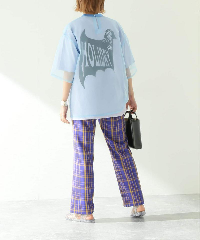 【HOLIDAY/ホリデイ】 TULLE TOPS：カットソー（JOURNAL STANDARD）