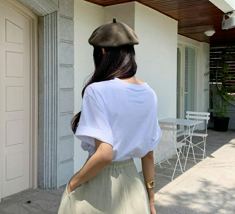 【新作10%OFF】MONDAYロゴTシャツ・全4色・59605 レディース【tops】【トップス Tシャツ 半袖 ロゴ ロゴT