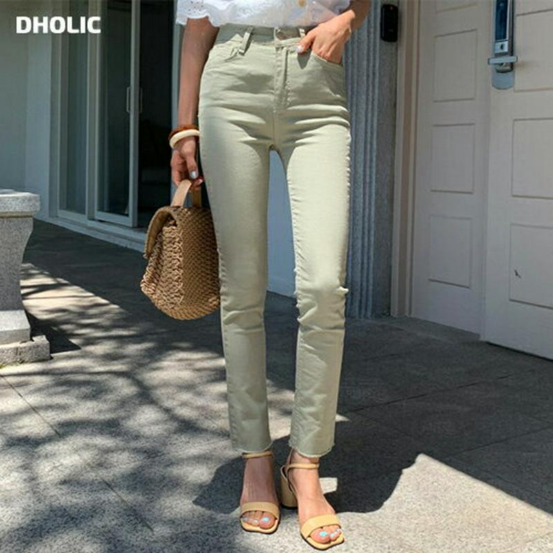 【新作10%OFF】スリムカットオフパンツ・全4色・t59622 レディース【pt】【パンツ ロングパンツ ズボン ボトムス カ