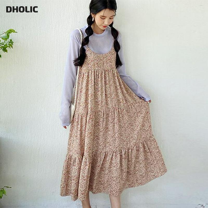 【新作10%OFF】フローラルキャミワンピース・全2色・t59610 レディース【ops】【ワンピース ロング ロングワンピース