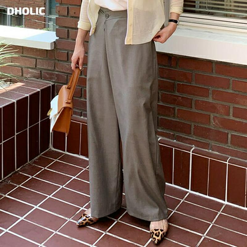 【新作10%OFF】ダイアゴナルボタンパンツ・全3色・t62439 レディース【pt】【パンツ ロングパンツ ズボン ボトムス 