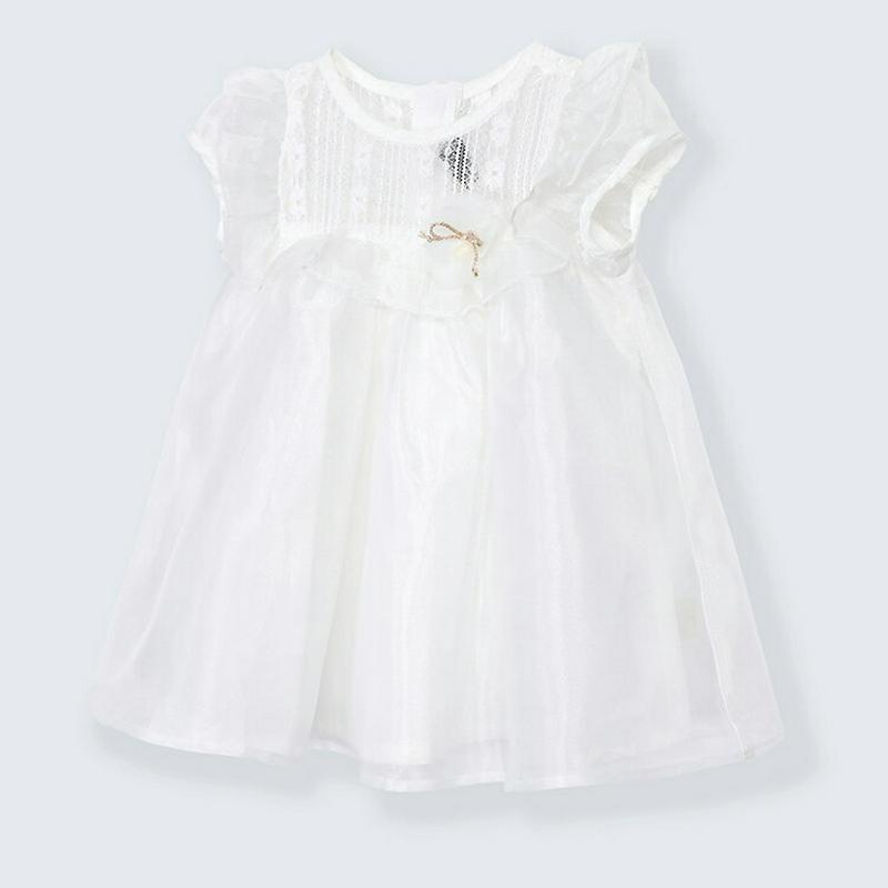 レースパネルワンピース p002218 キッズ 【3~8才】【ops】【韓国 ファッション ワンピース ノースリーブ スリーブレ