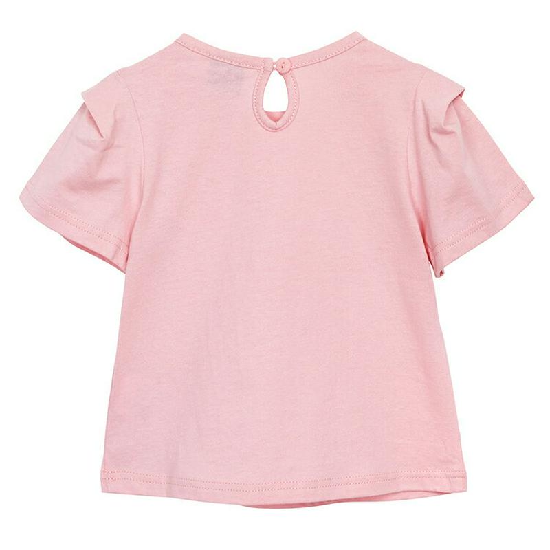 ボックスレースラインTシャツ p002198 キッズ 【3~8才】【tops】【韓国 ファッション トップス Tシャツ カットソ