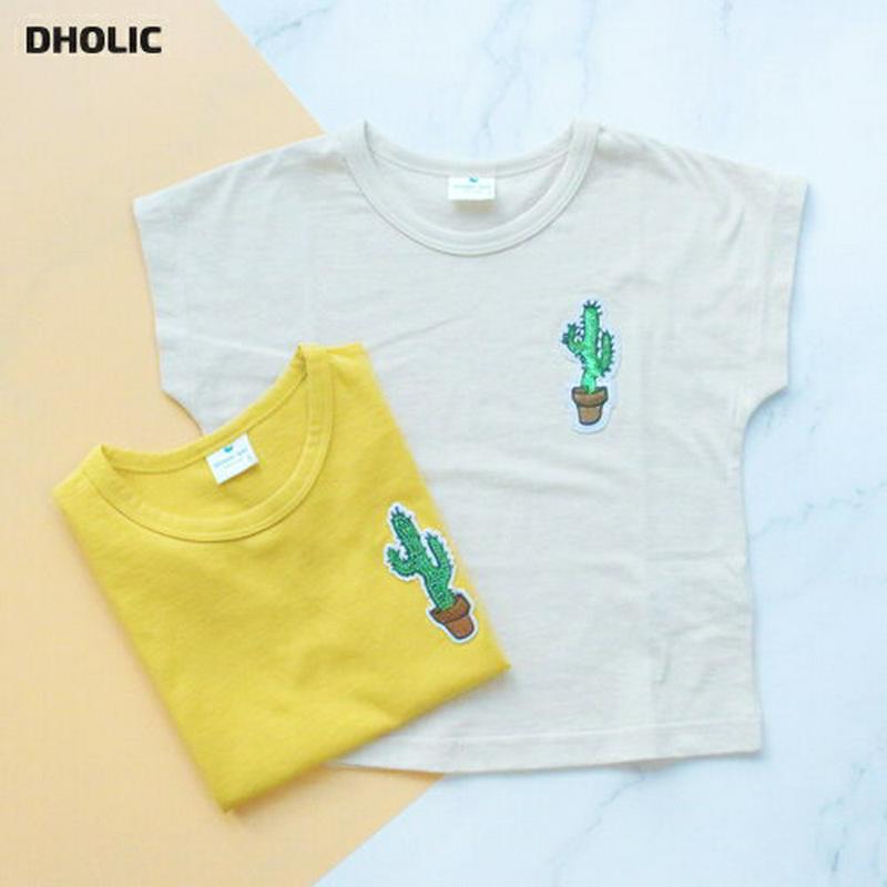 Cactust半袖Tシャツ p002425 キッズ 【3~8才】【tops】【韓国 ファッション トップス Tシャツ カットソー