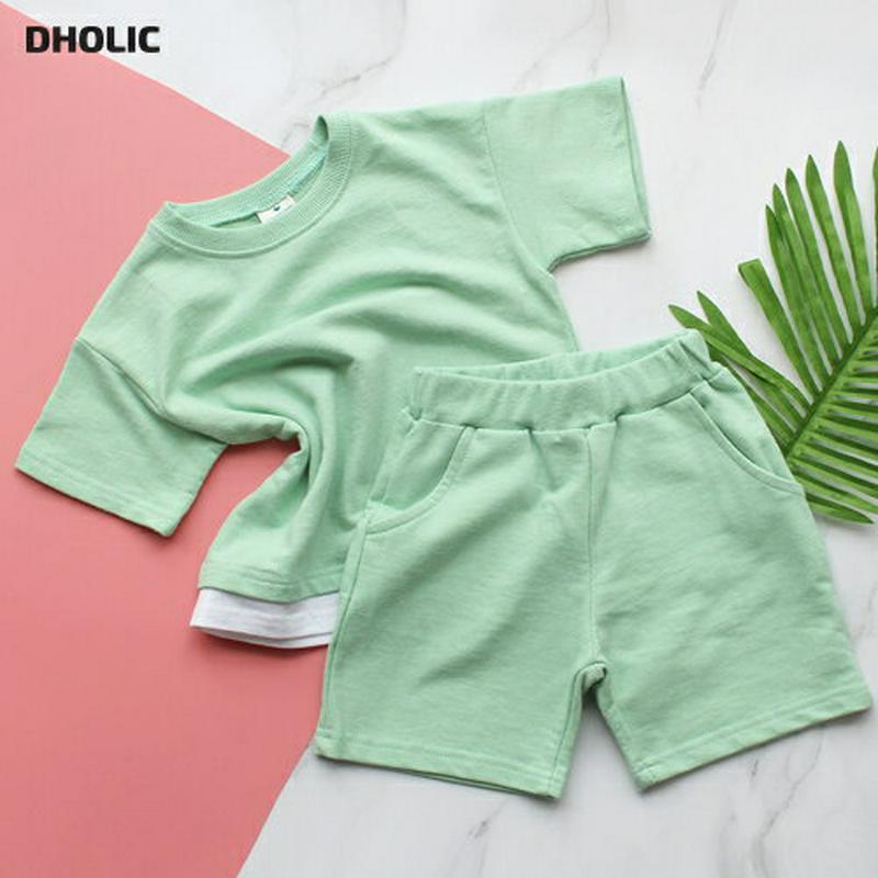 半袖Tシャツ&パンツSET p002423 キッズ 【3~8才】【SET】【韓国 ファッション セット 上下セット Tシャツ カ