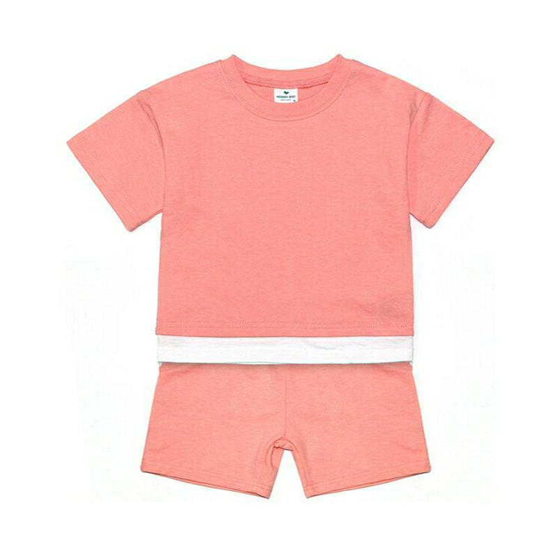 半袖Tシャツ&パンツSET p002423 キッズ 【3~8才】【SET】【韓国 ファッション セット 上下セット Tシャツ カ